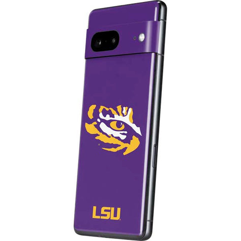 LSU Tiger Eye Logo Pixel Skins